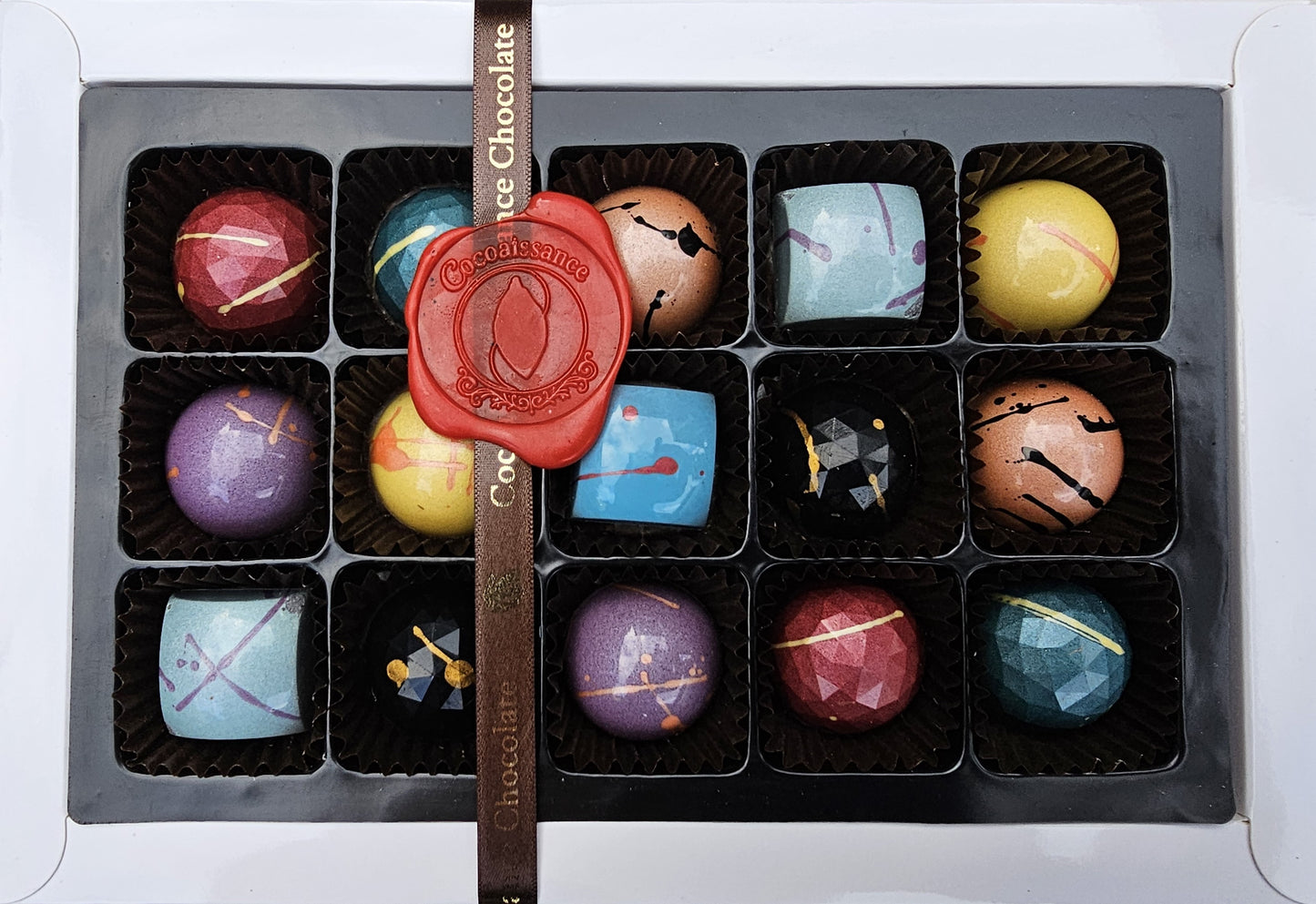 Artisan Chocolate Bonbons - Box of 15