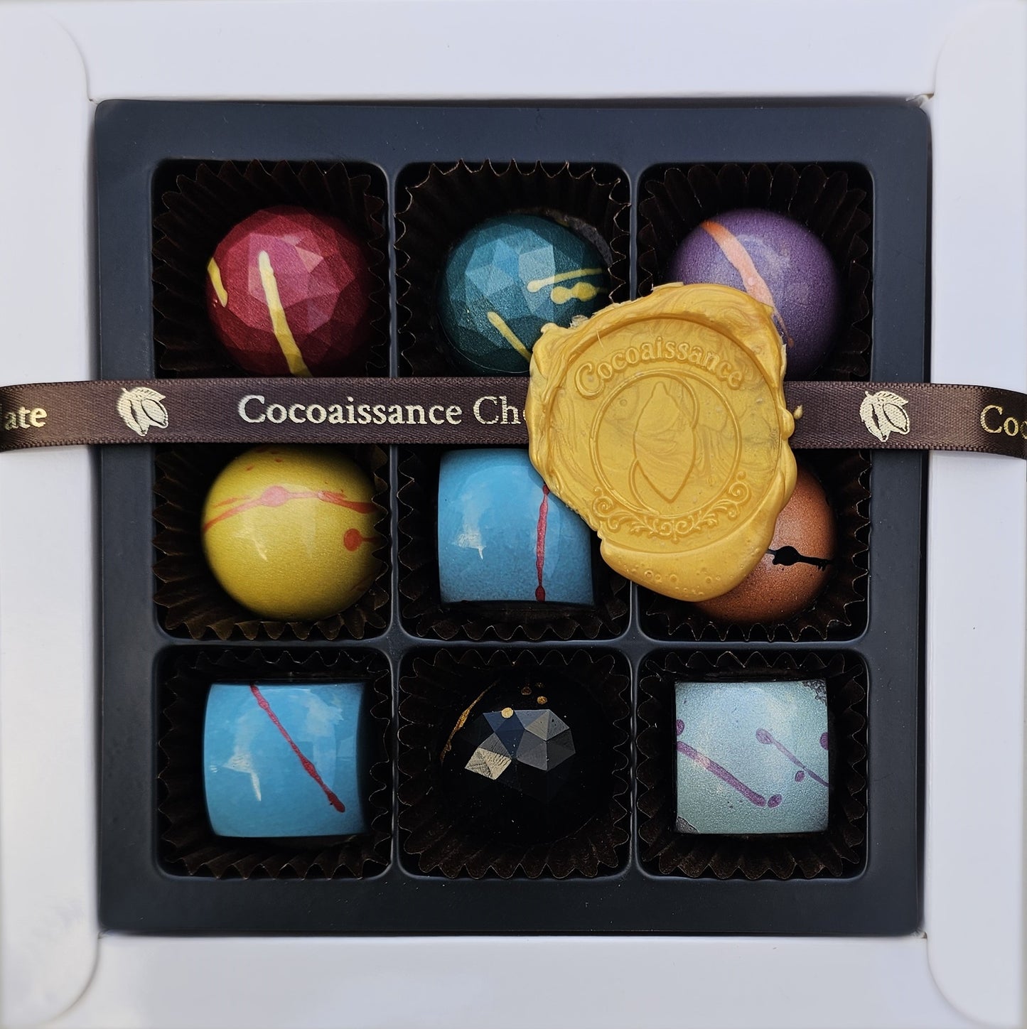 Artisan Chocolate Bonbons - Box of 9